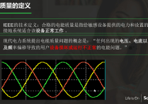 电能质量的定义和标准